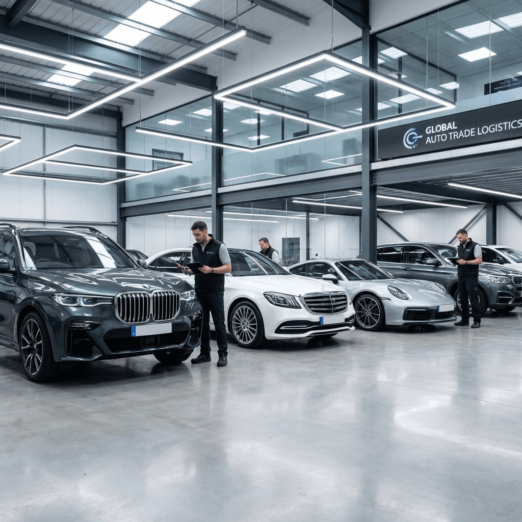 High-end automotive trade logistics